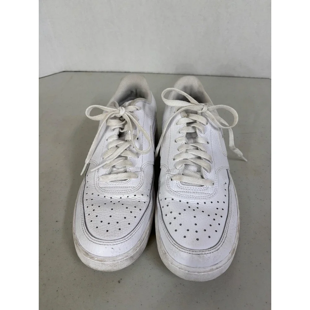Nike Court‎ Vision Low Men's White Sneakers Shoes Size 11